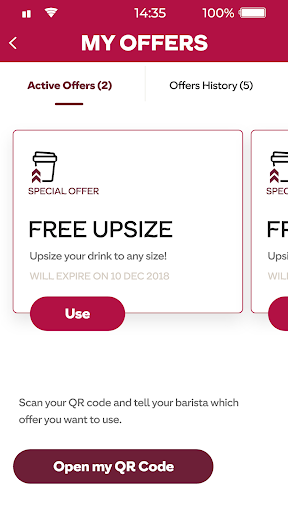 Costa Coffee screenshot