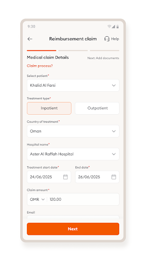 Liva Insurance screenshot