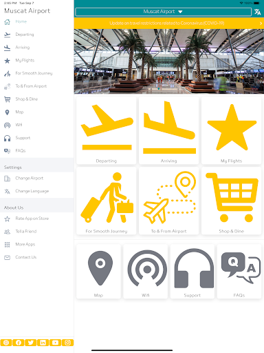 Oman Airports screenshot