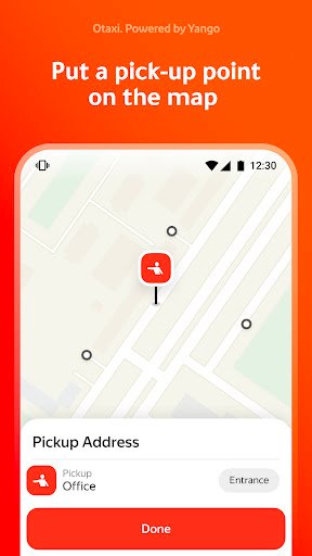 Otaxi screenshot