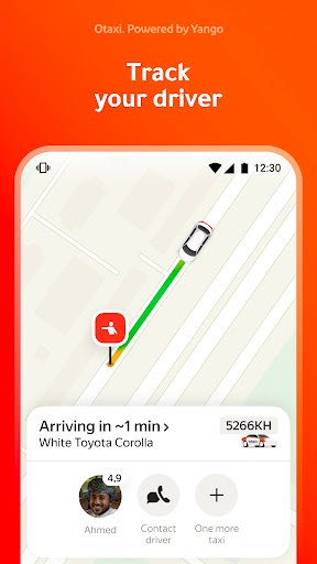 Otaxi screenshot
