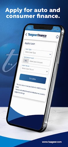 Taageer Finance screenshot