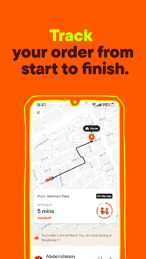 talabat screenshot